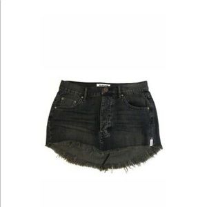 One teaspoon black skirt